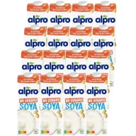 Napoje roślinne - Alpro Napój Sojowy Bez Cukru Zestaw 16 x 1 l - miniaturka - grafika 1