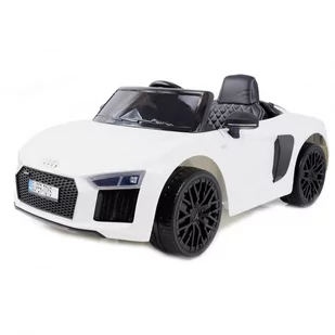 Import SUPER-TOYS ORYGINALNE AUDI R8 SPYDER W NAJLEPSZEJ WERSJI MIĘKKIE SIEDZENIE PILOT 2.4 GHZ 2198 JJ-2198-BIAŁY-PL - Pojazdy elektryczne dla dzieci - miniaturka - grafika 1