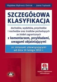 Szczegółowa klasyfikacja dochodów, wydatków, przychodów i rozchodów - Finanse, księgowość, bankowość - miniaturka - grafika 1