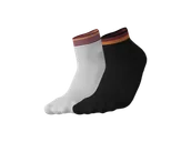 Skarpetki i podkolanówki sportowe - CRIVIT Skarpetki rowerowe damskie lub męskie (biały/czarny/pomarańczowy, 41/42) - miniaturka - grafika 1