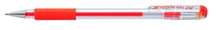 Pentel K116-F hybrydowy długopis żelowy, długopisy, model z nasadką, gumowany uchwyt, 12 sztuk, pomarańczowy - Długopisy - miniaturka - grafika 1