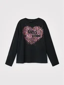 Bluzki damskie - Desigual Bluzka Alba 22WGTK05 Czarny Regular Fit - miniaturka - grafika 1