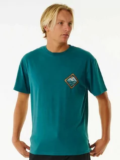 Koszulki dla chłopców - Rip Curl VAPORCOOL JOURNEYS P BLUE GREEN koszulka męska - XL - grafika 1
