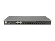 Pozostałe akcesoria sieciowe - LevelOne GTL-2091 łącza sieciowe Zarządzany L3 Gigabit Ethernet (10/100/1000) Szary - miniaturka - grafika 1