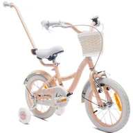 Rowery - Sun Baby Flower 14 cali dla dziewczynki Morelowy 2023 - miniaturka - grafika 1