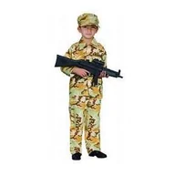 Stroje karnawałowe - Strój dla dzieci Żołnierz Polski, rozmiar 152 cm - miniaturka - grafika 1