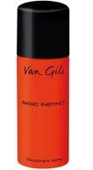 Dezodoranty i antyperspiranty męskie - Van Gils Basic Instinct Dezodorant w sprayu 150 ml - miniaturka - grafika 1