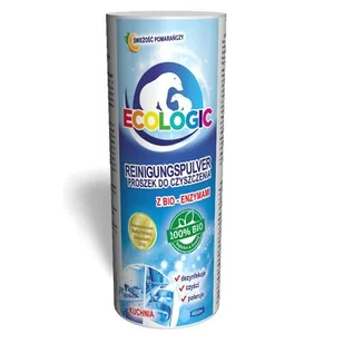 Proszek do czyszczenia kuchni Ecologic 180 g z bio-enzymami Aquafor - Środki do kuchni i łazienki - miniaturka - grafika 1