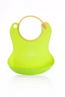 Śliniaki i fartuszki - Śliniak Silikonowy, Zielony - Babyhood Bh-401G - miniaturka - grafika 1