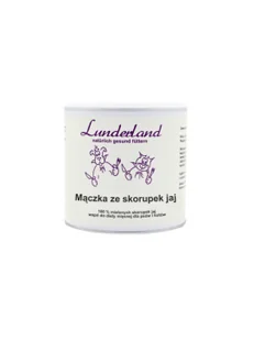 Lunderland mączka ze skorupek jaj 400g - Suplementy i witaminy dla psów - miniaturka - grafika 1