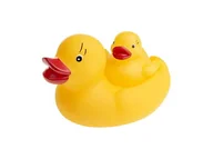 Zabawki do kąpieli - Kaczka Mydelniczka Z Kaczuszką Bez Dziurki - miniaturka - grafika 1