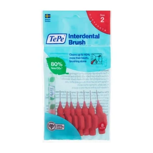 TePe Original Szczoteczki międzyzębowe, rozmiar 0,5 mm - Czerwone, 8 szt. - Szczoteczki międzyzębowe - miniaturka - grafika 1