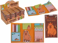 Szkolne artykuły papiernicze - Karteczki Samoprzylepne Kapibara - Prezent dla Uczniów i Studentów - miniaturka - grafika 1