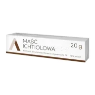 Żele i maści lecznicze - Amara Maść ichtiolowa 20 g - miniaturka - grafika 1