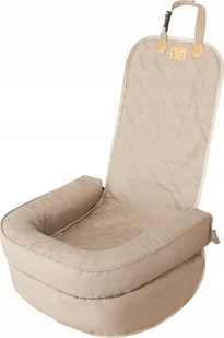 DOGGY TRANSPORTER FRONT BEŻ OXFORD - Transportery dla kotów - miniaturka - grafika 1