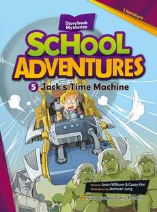 Jack's Time Machine. School Adventures Level 2 Część 5 - Komiksy obcojęzyczne - miniaturka - grafika 1