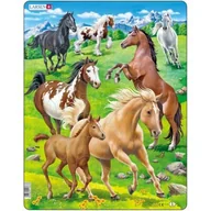 Puzzle - Puzzle 65 el. Konie Larsen - miniaturka - grafika 1