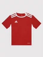 Koszulki sportowe męskie - Adidas Koszulka techniczna Entrada 18 Jr CF1050 Czerwony Regular Fit - miniaturka - grafika 1