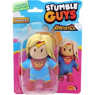 STUMBLE GUYS MONSTER FLEX ELASTYCZNE ROZCIĄGLIWE GUMOSTWORY EPEE SUPER GAL - Figurki dla dzieci - miniaturka - grafika 1