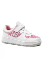 Buty dla dziewczynek - Champion Sneakersy Rebound Graphic S32688-CHA-WW006 Biały - miniaturka - grafika 1