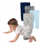 Śpiochy dla niemowląt - SPODNIE POLAROWE DRESOWE KOMFORTOWE DLA DZIECKA 62-68 cm ZESTAW 4 SZT - miniaturka - grafika 1