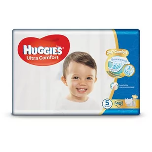 Huggies Pieluchy 5 Ultra Comfort 42 sztuki 12-22kg 567884_HUGGIES - Pieluchy - miniaturka - grafika 2