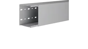 Hager polo Korytko grzebieniowe BA6 100x80 szary kamień BA68010007030B 2m BA68010007030B - Kanały kablowe - miniaturka - grafika 1