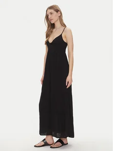 ONLY Sukienka letnia Chiara 15346832 Czarny Regular Fit - Sukienki - miniaturka - grafika 1