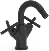 Baterie bidetowe - Bateria do bidetu TRES Montblanc Czerń Matowa 28312001NM - miniaturka - grafika 1