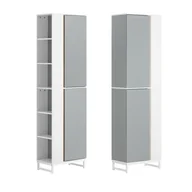 Szafki łazienkowe - Stojąca Szafka Wysoka Słupek Łazienkowy BZR76-HG - miniaturka - grafika 1