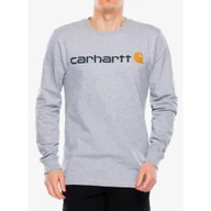 Koszulki męskie - Bluza bez kaptura męska Carhartt Core Logo T-Shirt - miniaturka - grafika 1