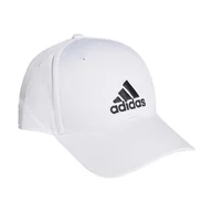 Czapki męskie - Czapka z daszkiem ADIDAS BBALL CAP COT FK0890 – Biały - miniaturka - grafika 1