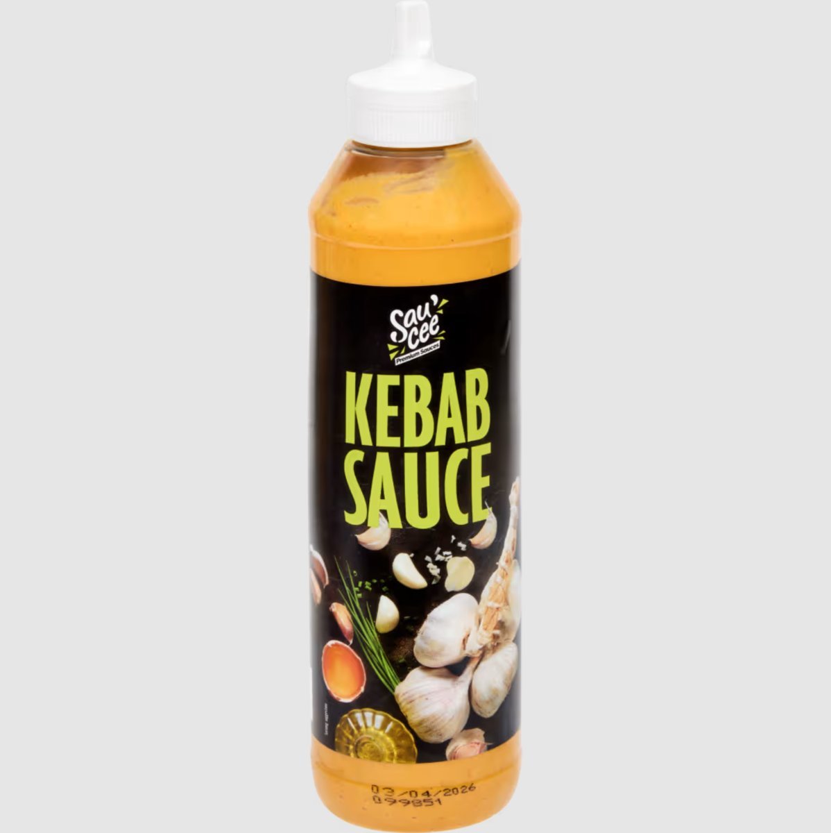 Sau’Cee Sos do Kebaba z Czosnkiem – Halal, kremowy smak