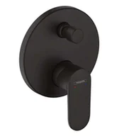 Baterie wannowe i prysznicowe - Hansgrohe Vernis Blend - Bateria wannowa podtynkowa, czarny mat 71467670 - miniaturka - grafika 1