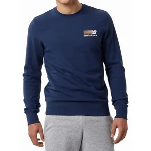 Bluza Męska New Balance Mt23903Nny Bez Kaptura 2Xl - Bluzy sportowe męskie - miniaturka - grafika 1