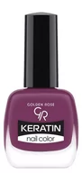Lakiery do paznokci - Golden Rose lakier do paznokci Z Keratyną Keratin Nail Color - 61 - miniaturka - grafika 1