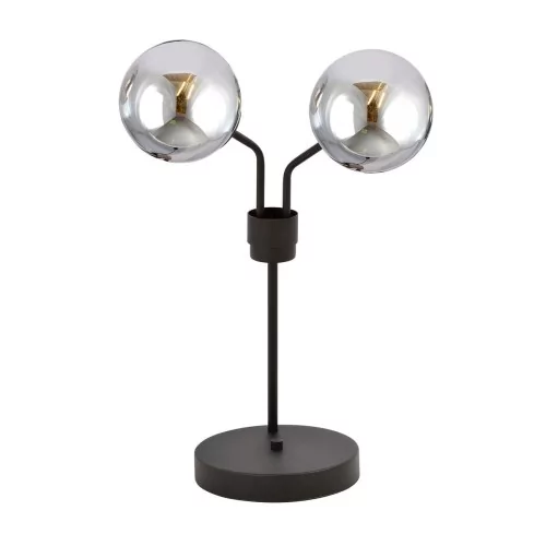 Emibig NOVA LN2 BLACK/GRAFIT 1140/LN2 nowoczesna lampka nocna klosze 1140/LN2