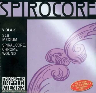 Thomastik (637104) Spirocore struna do altówki - spiralny rdzeń - A średnia - S18 - Akcesoria do instrumentów smyczkowych - miniaturka - grafika 1