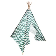 Namioty i tipi dla dzieci - Majowo.pl TIPI Namiot Seawaves zielony - miniaturka - grafika 1