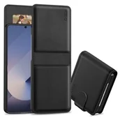 Etui i futerały do telefonów - Etui TECH-PROTECT Wallet do Samsung Galaxy Z Flip 6/7 FE Czarny - miniaturka - grafika 1