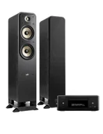 Zestawy stereo - Zestaw stereo: Denon RCD-N12 DAB/Polk Audio ES55 - miniaturka - grafika 1