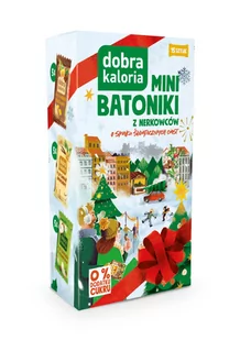 Zestaw Mini Batoników z Nerkowca Świąteczne Ciasta bez Cukru Dobra Kaloria - Batoniki - miniaturka - grafika 1