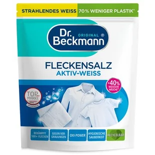 Dr.Beckmann Fleckensalz Aktiv-Weiss 400g (odplamiacz do białych tkanin) - Środki do prania - miniaturka - grafika 1
