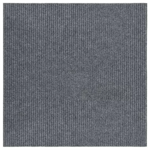 vidaXL Dywanik pochłaniający zabrudzenia, 100x100 cm, szary - Dywany - miniaturka - grafika 1