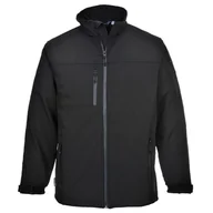 Odzież robocza - Kurtka Softshell (3L). PORTWEST [TK50] Czarny L - miniaturka - grafika 1