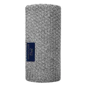 Koce i narzuty dla dzieci - Kocyk bambusowo-bawełniany ROMA Szary Melanż 80x100 cm Bocioland - miniaturka - grafika 1