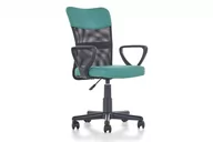 Fotele i krzesła biurowe - Fotel obrotowy młodzieżowy zielony SYLVANI - miniaturka - grafika 1