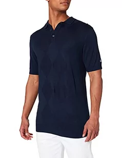 Merc of London Męska bluza polo Stokes, granatowy, M - Bluzy męskie - miniaturka - grafika 1