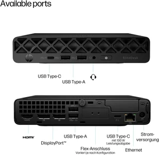 HP ELITEDESK 8 MINI G1I U7-265T 623K0ET#ABD - Mini PC - miniaturka - grafika 1