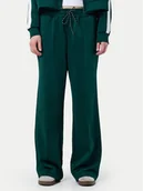 Spodnie damskie - Noisy May Spodnie materiałowe Jenna 27031526 Zielony Relaxed Fit - miniaturka - grafika 1